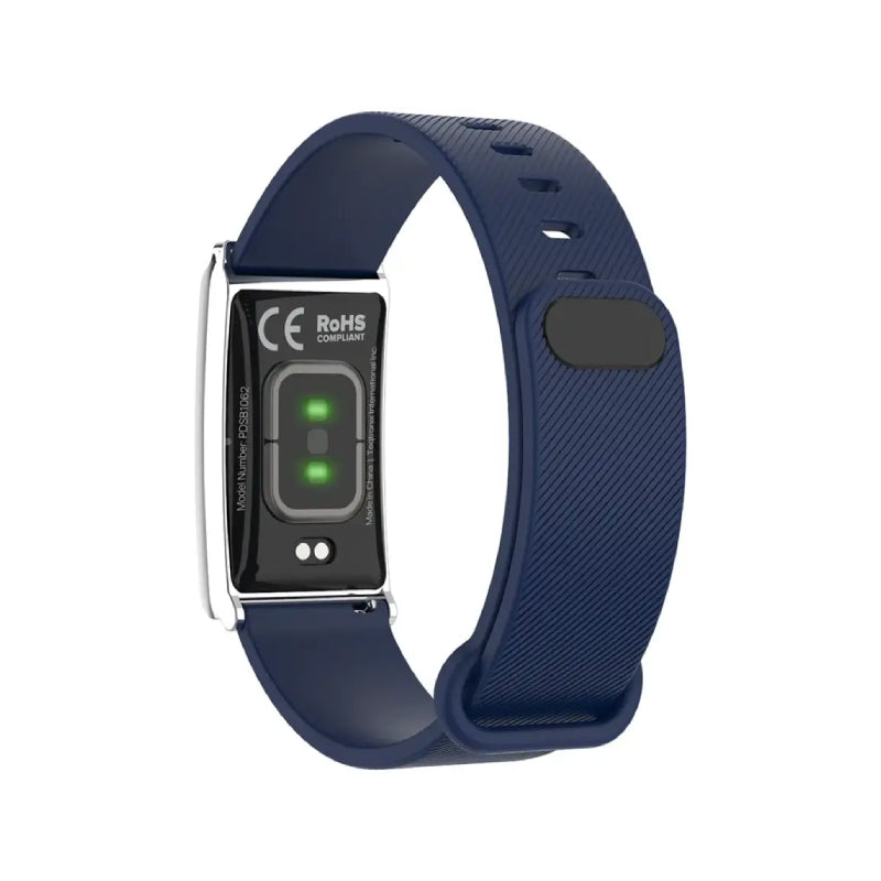 Porodo TrackFit Smart Fitness Bracelet - Bluetooth / 110mAh / Blue