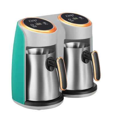 ماكينة صنعمزدوج رقمية  ذكي مزدوج من Emjoi - 300 مل / 1200 واط
