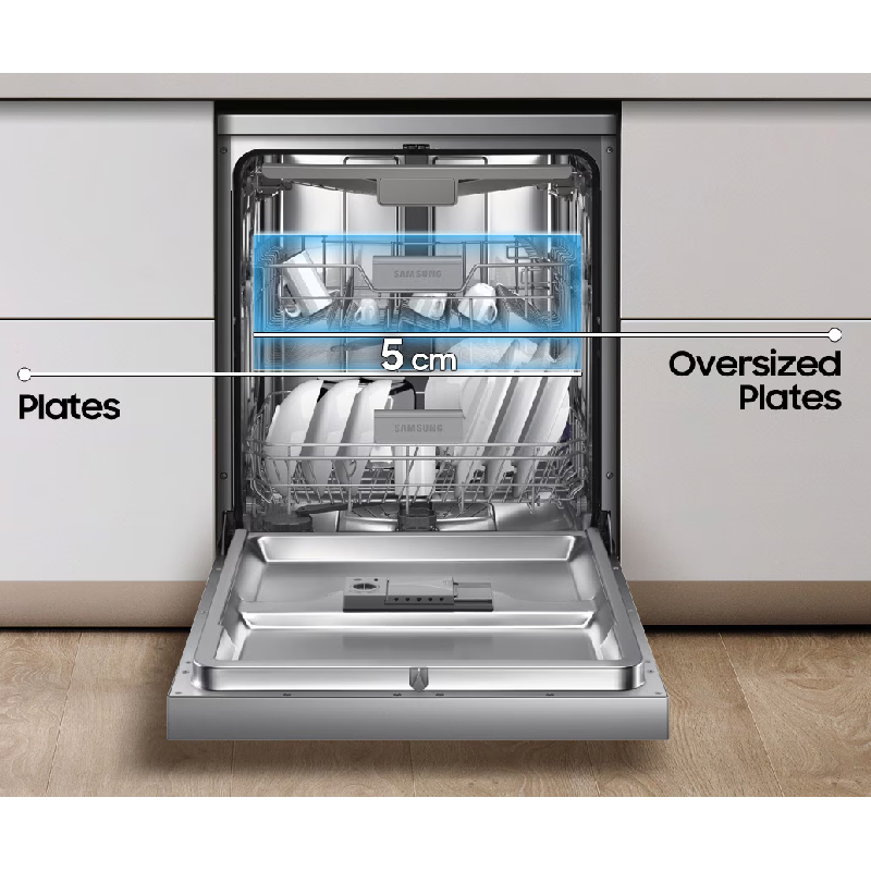 Samsung Dish Washer - 5 Program / 48 dBA / Silver
