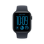 Apple Watch SE 3 with Sport Band - LTPO OLED / 40mm / Small/Medium / Bluetooth / Wi-Fi / Midnight Aluminium Case with Navy Blue Sport Band