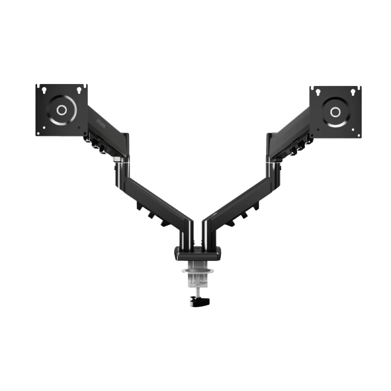 Pawa Double Gas Spring Computer Arm - 13"-32" Inch / 445mm / Black