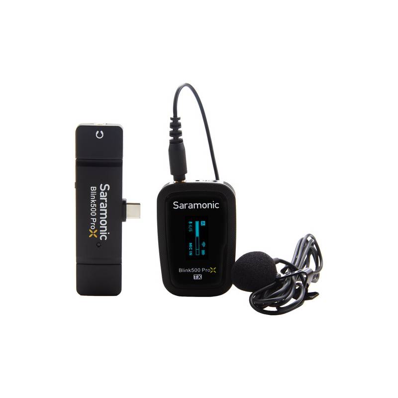 Saramonic Type-C 2.4G Dual Channel Wireless Microphone with Charging Case Blink500 ProX B5