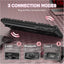 ATTACK SHARK X87 Tri-Mode Gasket Mechanical Gaming Keyboard With Strawberry Switch - Blackberry