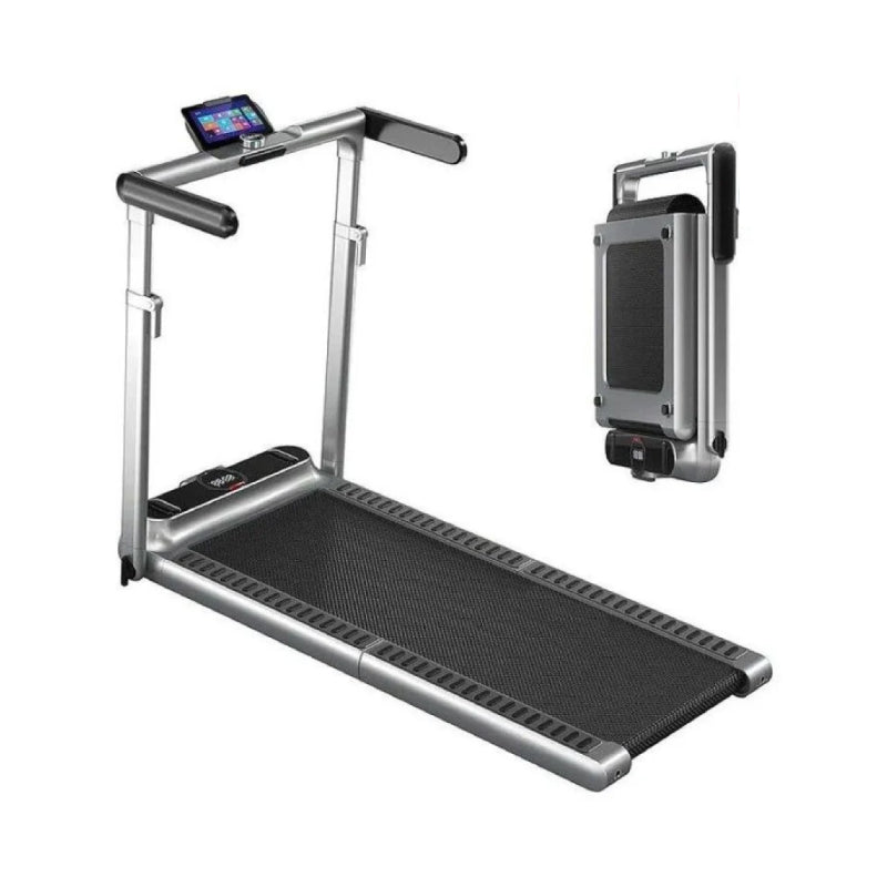 Foldable Walking Pad Treadmill - 120Kg / Silver