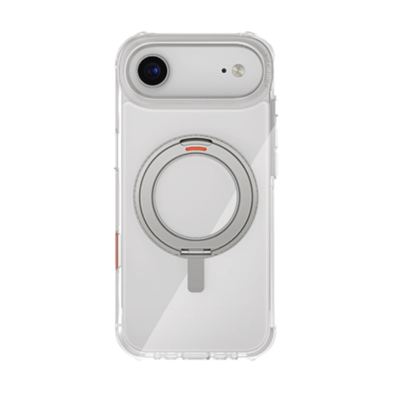 UNIQ Hybrid Swivix MagClick With 360 Rotating Kickstand Case with for Apple iPhone Air - Lucent Clear