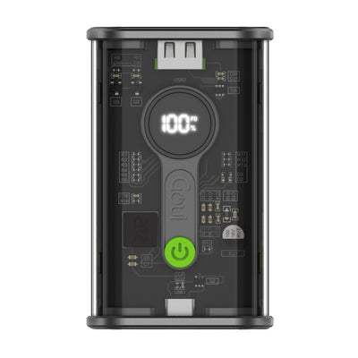GOUI Nano Pro Power Bank - 20,000mAh / USB-A / USB-C / Transparent