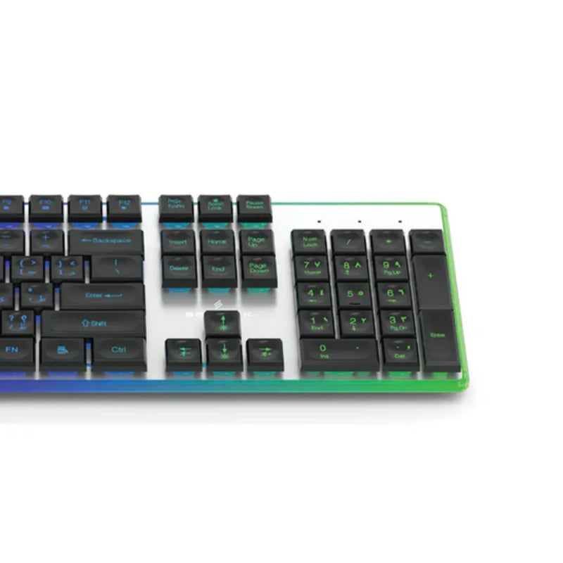 Smartix G-KEYلوحة مفاتيح لاسلكي  ممتازة الألعاب  ماوس فضي