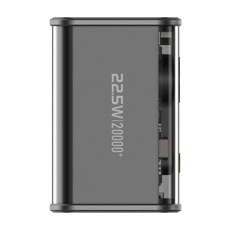 GOUI Nano Pro Power Bank - 20,000mAh / USB-A / USB-C / Transparent