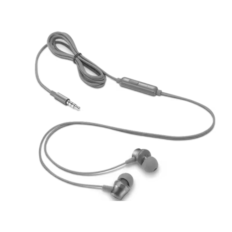 Lenovo 110 Analog Earphones -  In-Ear / Wired / Black