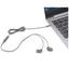 Lenovo 110 Analog Earphones -  In-Ear / Wired / Black