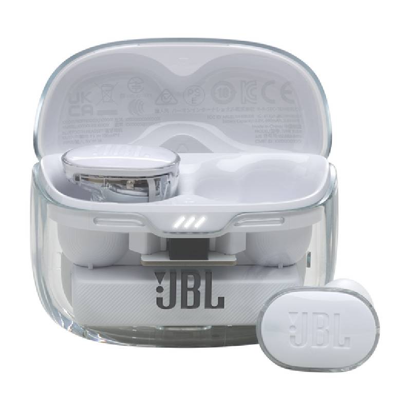 JBL Tune Buds True Wireless Noise Cancellation Earbuds GHOST EDITION - White