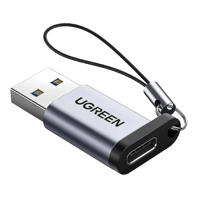 UGREEN USB-A 3.0 to USB-C Adapter - Gray