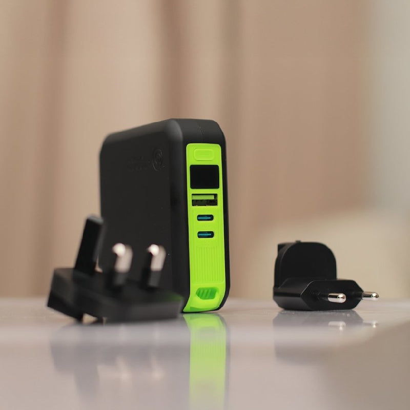 GOUI Mbala Plus Power Bank - 10,000mAh / USB-A / USB-C / Black