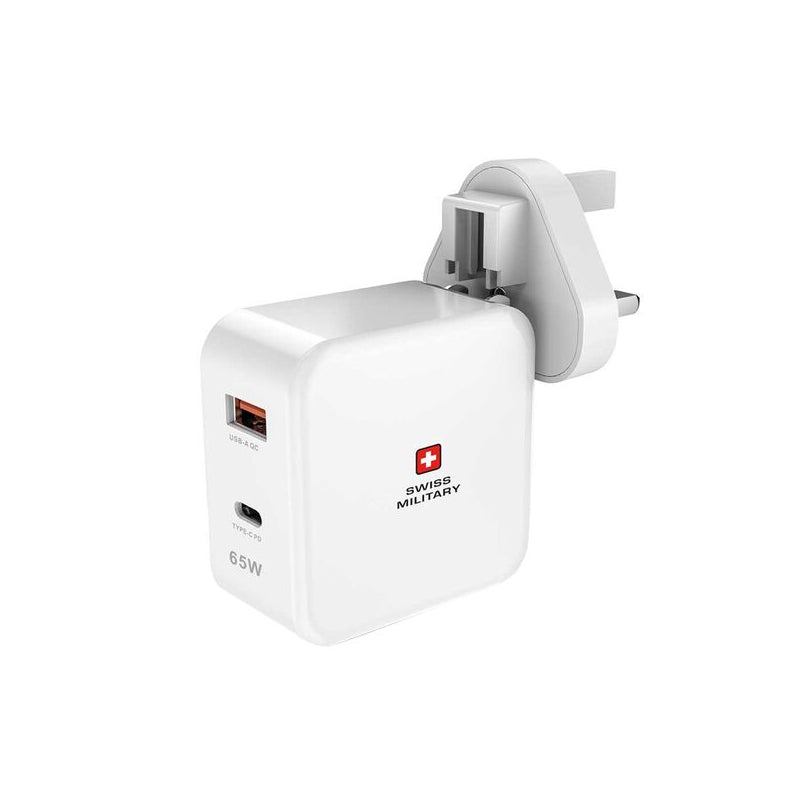 Swiss Military Power House AC-Charger - 65W / White