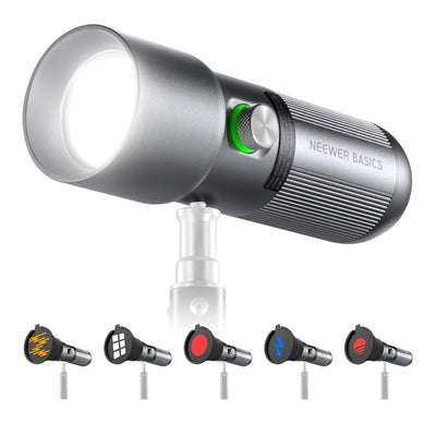NEEWER BASICS FL10 Portable Photography Flashlight - 10W / 7500mAh