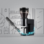 LePresso Espressovac Portable Vacuum Cleaner - Black
