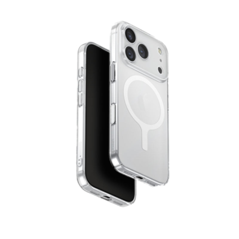 Uniq Airsuit MagSafe Case for Apple iPhone 17 Pro - Glossy Clear/White Accessories > Mobiles & Tablets > Mobiles >