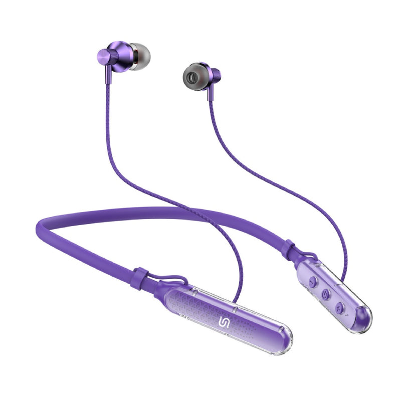 Porodo Soundtec SV Pro Neckband Earphone ENC - Purple