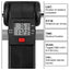 Modern Portable Leg Exercise Bike with Foldable Screen