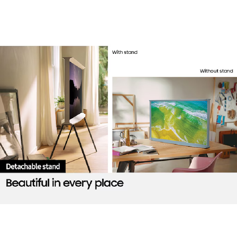 Samsung Serif QLED 4K Smart TV - 50" QLED / 50Hz / Wi-Fi / USB / HDMI - Smart TV