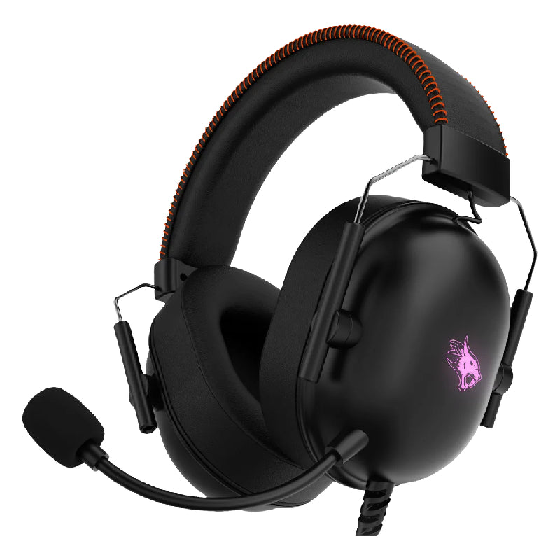 Porodo Aloma Wired Gaming Headset with Microphone - Black