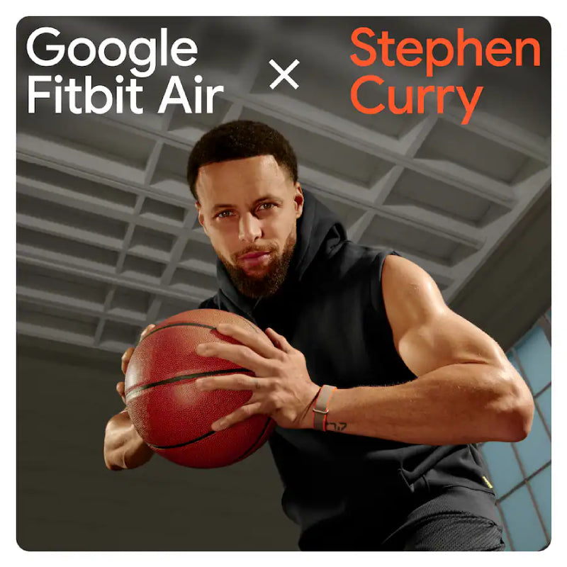 Google Fitbit Air Special Edition Stephen Curry Smart Screenless Fitness Tracker - Bluetooth / Rye