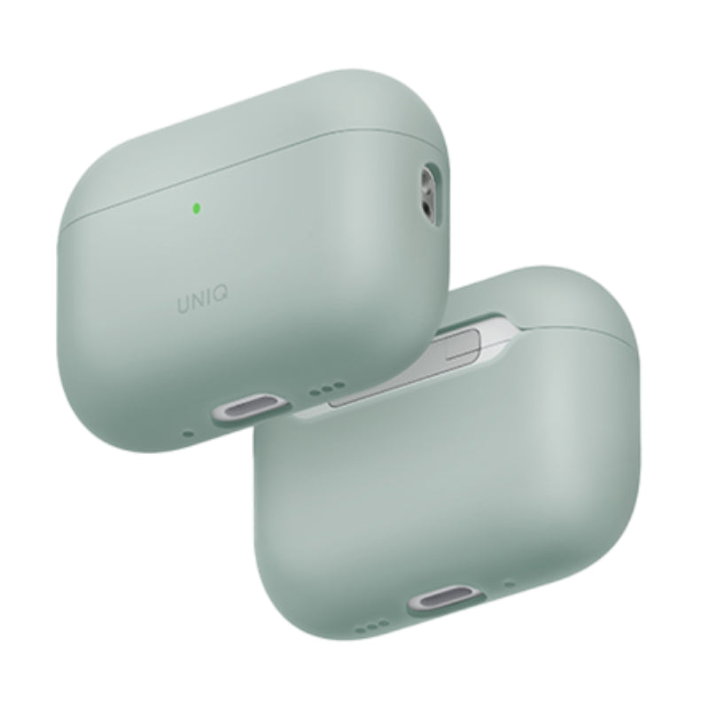 UNIQ Lnio ايربودز حافظة  ابل ايربودز برو الجيل ) / Iceplant أخضر