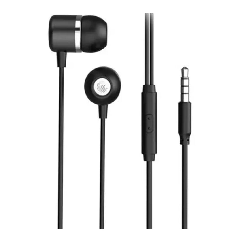 Earldom ET-EH314 Stereo Earphones - 3.5mm Jack / In-Ear / Wired / Black