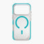 Uniq Hybrid Combat Active Magclick Charging Case For Apple iPhone 17 Pro - Frost Clear/Turquoise