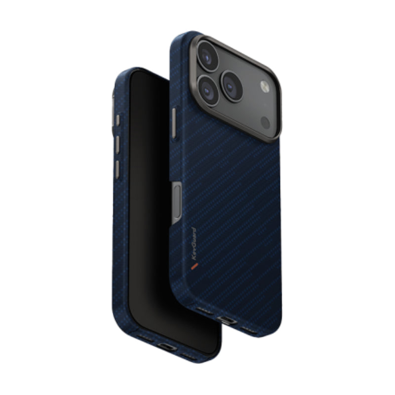 UNIQ Hybrid Lyden DS Magclick Charging Case for Apple iPhone 17 Pro Max - Trance Blue