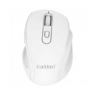 Earldom KM4 Ergonomic Wireless Mouse - 1600dpi / White