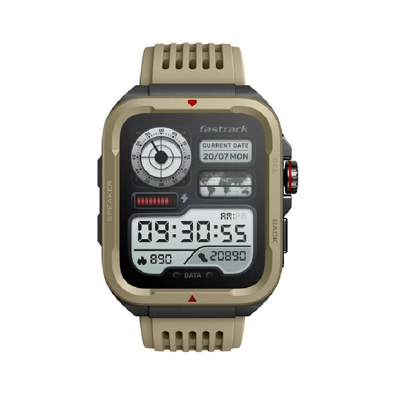 Fastrack Active Smart Watch - 1.83’’TFT / Bluetooth / Khaki Smart Watches