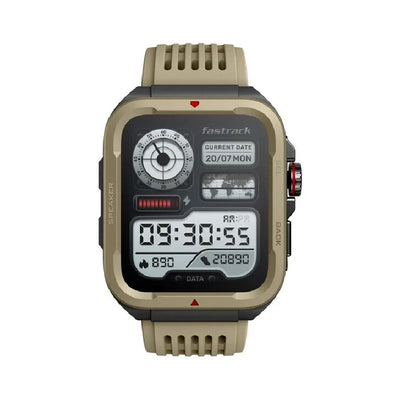 Fastrack Active Smart Watch - 1.83’’TFT / Bluetooth / Khaki Smart Watches