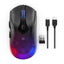 Lenovo Legion M410 Wireless RGB Gaming Mouse - 2.4G / 800dpi / Wireless Receiver / Transparent Black - Mouse