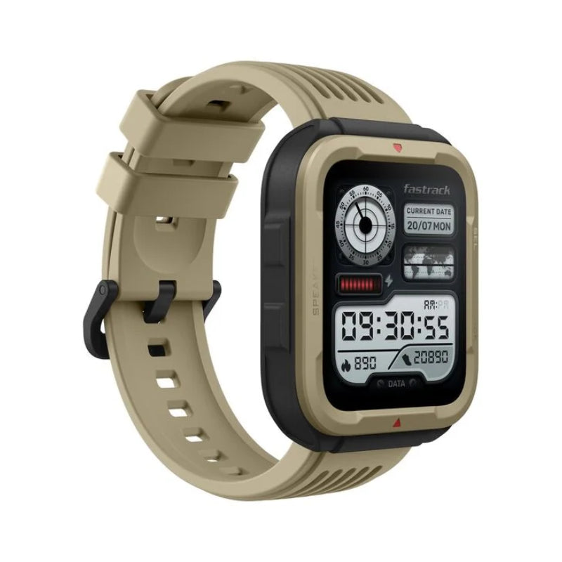 Fastrack Active Smart Watch - 1.83’’TFT / Bluetooth / Khaki Smart Watches