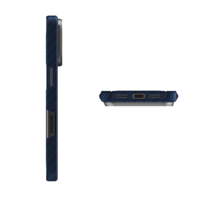 UNIQ Hybrid Lyden DS Magclick Charging Case for Apple iPhone 17 Pro Max - Trance Blue