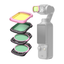 TELESIN Filter kit (CPL+VND2-32+ Black Diffusion 1/4+Cool Rose) for Pocket 3/4