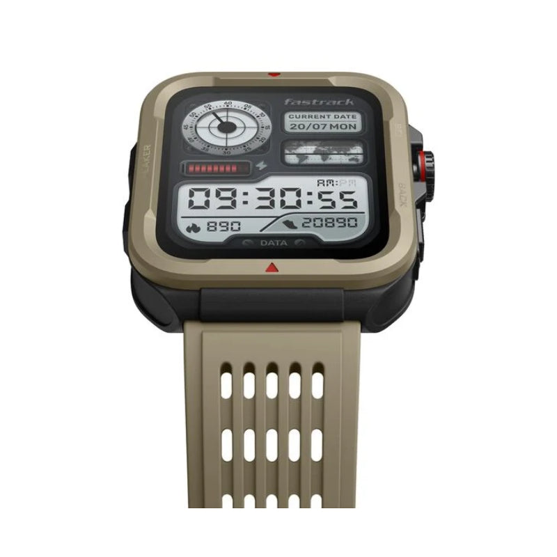Fastrack Active Smart Watch - 1.83’’TFT / Bluetooth / Khaki Smart Watches