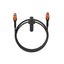 UAG Rugged Kevlar Cable - 1.5m / 5ft / Black/Orange