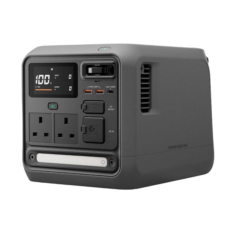 DJI Power 1000 Mini Portable Power Station - 1008Wh / USB-A / USB-C / Black