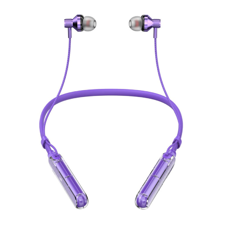 Porodo Soundtec SV Pro Neckband Earphone ENC - Purple