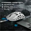 ATTACK SHARK R3 Super Light Tri Mode PAW3395 Wireless Gaming Mouse - White