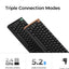 Keychron K10 HE Max 80% Wireless Mechanical Keyboard With Gateron Red Switch - (Arabic Layout)