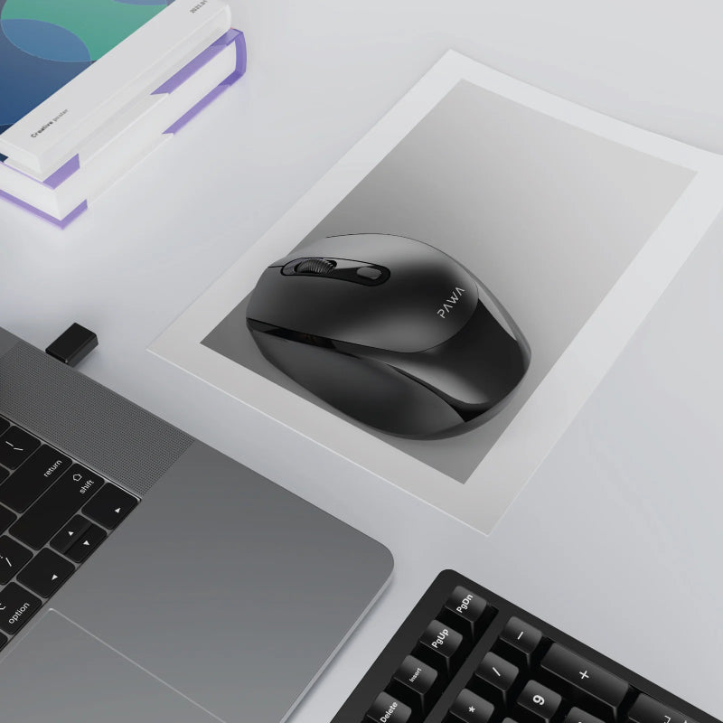 ماوس  لاسلكي ماوس  1600 نقطة في البوصة  بلوتوث  2.4 جيجاهرتز / أسود