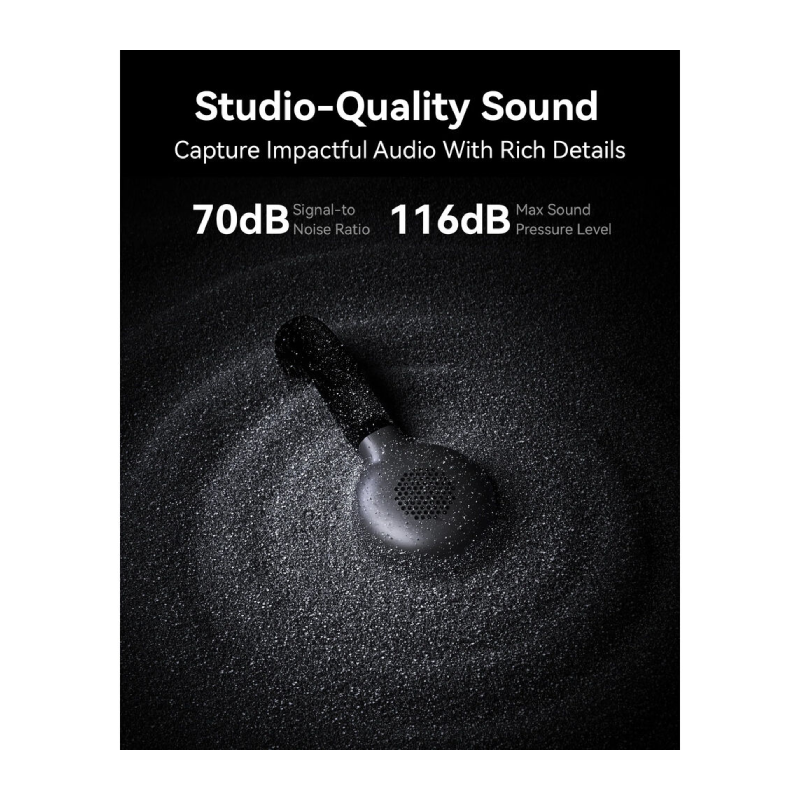 HOLLYLAND LARK M2S Duo 2-Person Wireless Microphone System with USB-C Connector - Space Gray