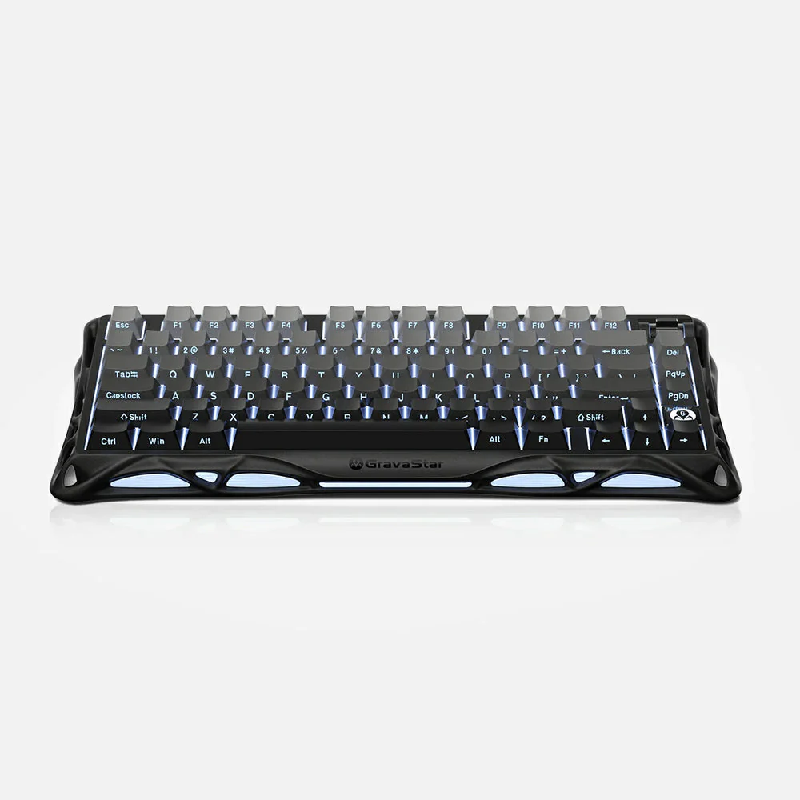 GravaStar Mercury K1 75% Wireless Mechanical Gaming Keyboard - Gradient Black