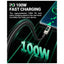 ACEFAST C6-03 Charging Data Cable - USB-C / 100W / Black