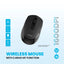ماوس  لاسلكي ماوس  1600 نقطة في البوصة  بلوتوث  2.4 جيجاهرتز / أسود