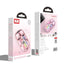 Earldom KM16 Transparent RGB Wireless Office Mouse - 1600dpi / Pink