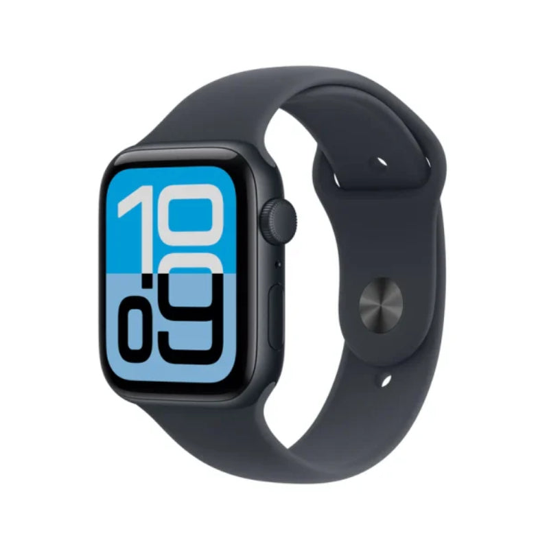 Apple Watch Series SE 3 - OLED / 64GB / 44mm / Bluetooth / Wi-Fi / Medium/Large / Midnight Aluminium Case With Midnight